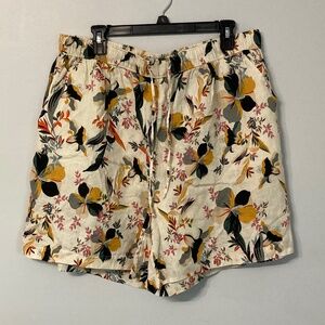 Rachel Zoe Shorts Size 1X PLUS SIZE 100% Linen Elastic Pull On Summer Resort